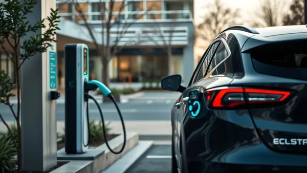 Estação de recarga ultrarrápida de veículo elétrico com tecnologia Flash Charging